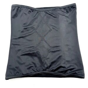 SUBTRACT Women Small Vintage Black Waist Cincher Trainer Corset Shapewear Girdle